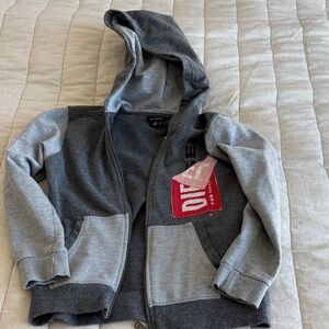 Diesel Kids Two-Tone Gray Hoodie